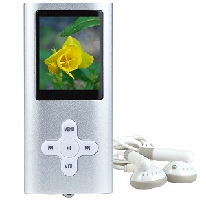 4GB USB 2.0 MP3 Digital Music/Video FM Player & Voice Recorder w
